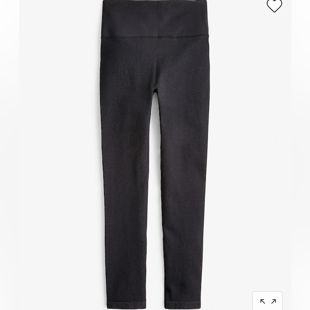 JCREW SculptStretch high-rise ribbed leggings Sz Medium